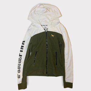 Pink By Victoria Secret Long Sleeve Full Zip Jacket Womens Size Medium M